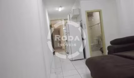 Sala Living à venda, 1 quarto, 1 vaga, Boqueirão - Santos/SP
