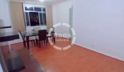 Excelente 2 dormitórios + dependencia e garagem demarcada no Bairro do Campo Grande - Santos - SP