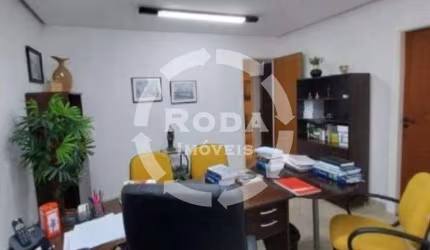 Conjunto Comercial 100m² no Ed. Cita di Consenza – Próx. ao Fórum de Santos