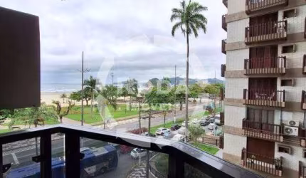 Apartamento alto padrão com 3 suítes vista mar 2 vagas demarcadas à venda na Pompéia - Santos