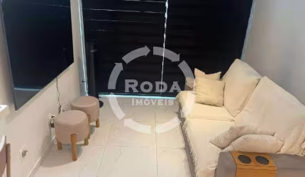 Loft para aluguel, 1 quarto, 1 vaga, Gonzaga - Santos/SP