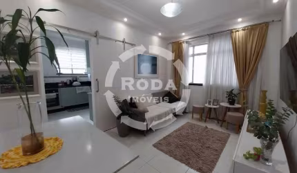 Apartamento à venda, 2 quartos, 1 suíte, 1 vaga, Boqueirão - Santos/SP