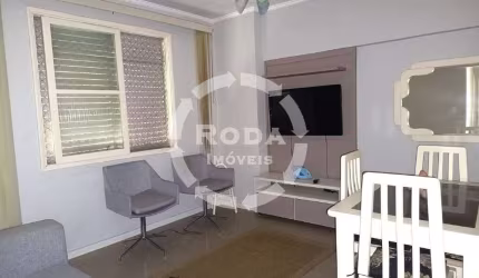 Apartamento 01 Quarto em Frente a Praia Canal 5, Santos SP