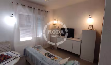 Apartamento à venda, 1 quarto, 1 vaga, José Menino - Santos/SP