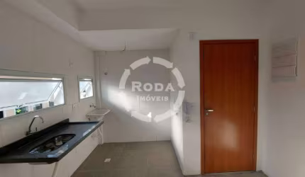 Apartamento à venda, 2 dormitórios, 1 vaga de garagem, Estuário, Santos/SP