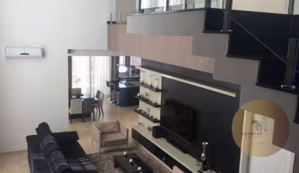 Casa à Venda em Condomínio Fechado com 4 Suítes, Piscina Privativa
