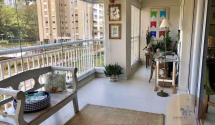 Exclusivo Catalunya de 146m² com 3 suítes, lazer completo e sacada gourmet