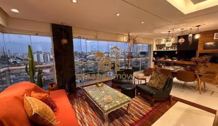Apartamento à Venda com 186m², 3 Suítes com Sacada Gourmet e Lazer Completo