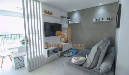 Apartamento à Venda com 2 Quartos e 67m², Sacada Gourmet e Estuda Pemuta