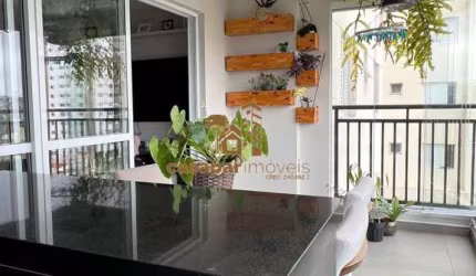Apartamento à Venda com 103m² e 3 Quartos, Sacada Gourmet e Lazer Completo
