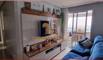 Apartamento à Venda no Campestre, 77m² com Lazer Completo e Sacada Gourmet