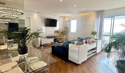Apartamento à Venda com 83m², 02 quartos (01 suíte), 02 vagas e lazer