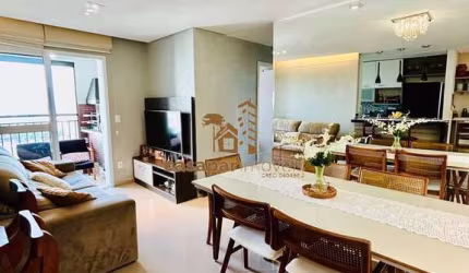 Apartamento à Venda Mobiliado com 71m², 3 Quartos e Lazer Completo