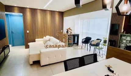 Apartamento à Venda com 96 m², 3 Quartos, Sacada Gourmet e Lazer Completo