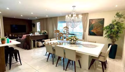 Apartamento para Locação com 125m², 3 Quartos com 3 Vagas e  Lazer Completo