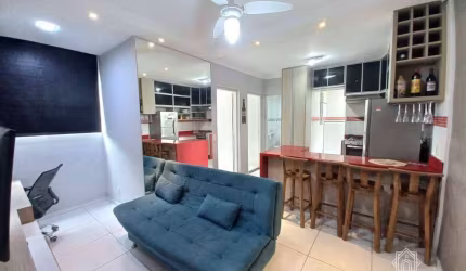 Apartamento com 2 dormitórios à venda, 51 m² por R$ 270.000 - Parque Estoril - Bertioga/SP