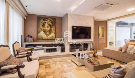 Elegance imóveis vende casa de condomínio, 324m, 4 dormitórios, 4 suítes, Spa, churrasqueira, piscina, 3 vagas de garagem/box. Comprar R$ 3.480.000,00