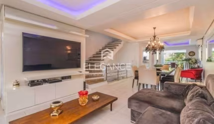 Elegance imóveis vende casa/sobrado de 362m, 3 dormitórios, 2 suítes, pátio, piscina, churrasqueira, 3 vagas de garagem/box. Comprar R$ 2.269.000,00