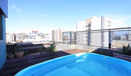 Elegance imóveis vende cobertura no Menino Deus com, 143m, 2 dormitórios, 1 suíte e 2 vagas de garagem/box. R$ 789.000,00