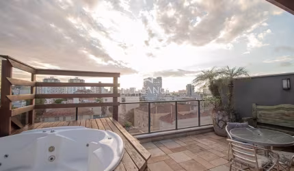Elegance Imóveis vende ótima cobertura de 234 m2 privativos com 4 dormitórios 2 suítes 2 vagas box garagem Auxiliadora Porto Alegre.