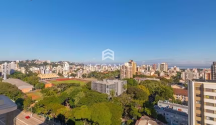 Elegance Imóveis vende apartamento desocupado em andar muito alto com 3 dormitórios suíte infra completa 3 vagas box garagem. Menino Deus Porto Alegre
