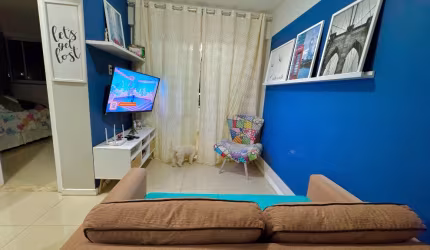 Alugo 1/4 mobiliado no jardim Santa Teresa