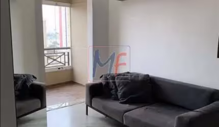 REF: 16.166 - Lindo apto na Vila Pires, de 53 m², com 2 quartos (1 suíte), sala com sacada, cozinha, banheiro, área de serviço e 1 vaga. Lazer.