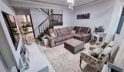 REF 16.287 - Lindo sobrado no Parque Capuava - Santo André,  130 m² a.u., 3 quartos (1 suíte), sala, cozinha, área gourmet, jardim, 2 vagas.