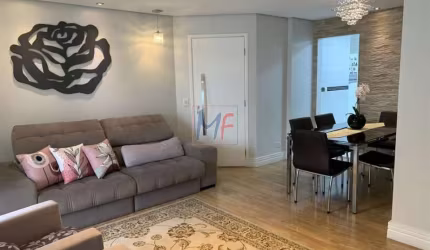 REF 16.354 - Lindo apto na Vila Dom Pedro II , 90 m² a.u., sacada Gourmet, 3 quartos (1 suíte), sala, cozinha, banheiro, área de serviço, 2 vagas.