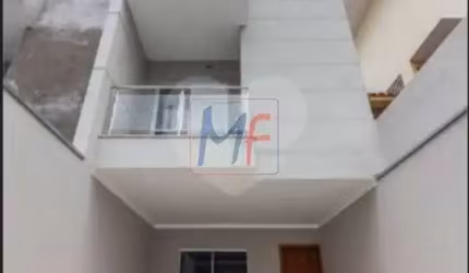 REF 16.414 - Belo sobrado no bairro de Santa Terezinha, com 135 m² a.u.,  3 suítes, sala, lavabo, área gourmet com churrasqueira, 2 vagas.