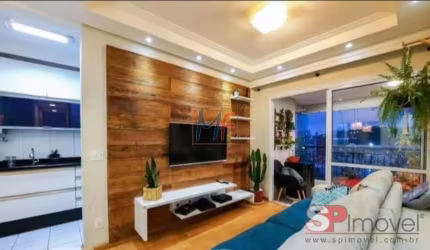 REF 16.427 - Lindo apto no bairro Independência , 81 m²a.u., 3 quartos (1 suíte), sala, varanda gourmet, cozinha, banheiro, 1 vaga. Lazer.
