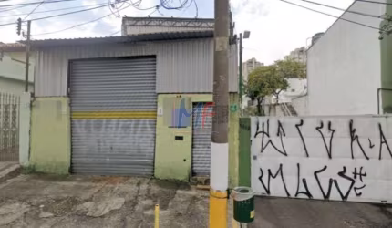 Galpão na Vila Bertioga, 406m² a.t, 400m² a.c, frente de 7m, 2 salas, 3 banheiros, cozinha, ar cond., câmeras segurança, Zona ZM (REF 17.057)