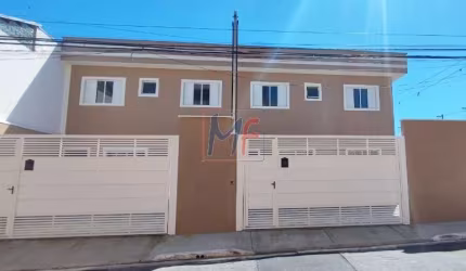 Excelente casa assobradada na Vila Jacuí, 72m² a.u., 2 dormitórios, sala, cozinha, lavanderia, quintal, lavabo, banheiro e 3 vagas (REF 17.051)
