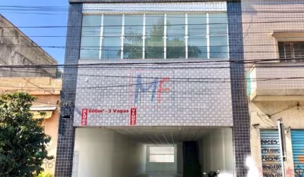 REF: 4098 Ótimo Salão comercial c/ 600 m² A.C., terreno medindo 7 m² frente por 35 m² de fundos no bairro: Quarta Parada. Boa localização.