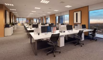 REF: 15.293 - Laje comercial no Tatuapé, 2 andares unificados com 1600 m² (podendo ser dividas em 8 salas de 200m²/ entradas distintas).