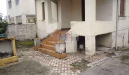 Excelente terreno na Vila Gumercindo, 252m² a.c., 886m² a.t., testada de 13m. Zona ZM. Prox. Metrôs Santa Cruz/Praça da Árvore (REF 17.906)