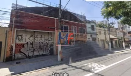 Excelente terreno na Lapa, com 970m² a.c. 918m² a.t., Zoneamento ZEM. Prox. Rua Clélia. Estuda propostas. (REF 17.917)