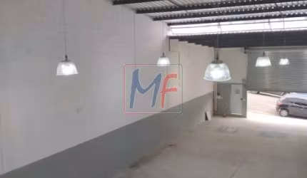 Excelente galpão no Centro de SBC, com terreno de 225 m² e 265 m2 a.u.,   banheiros masculino/feminino, escritório, pé direito de 7m, energia trifásica (REF 17.984)