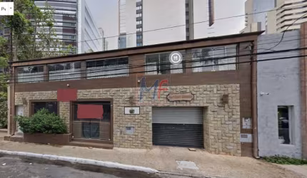 Excelente Prédio comercial  com 2 pavimentos  no  Brooklin,  com 397 m² a,c, ,  3 portas de aço, próx. a Av. Nações unidas. REF 18.027.