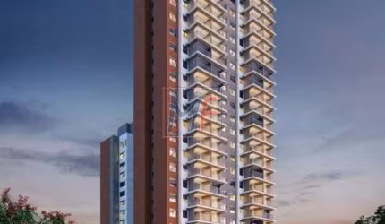 Excelente Apto Studio na Penha de França, 26m² a.u., 2 quartos, sala, cozinha, banheiro, 1 vaga e lazer. Prox. Metrô Penha (REF 18.094)