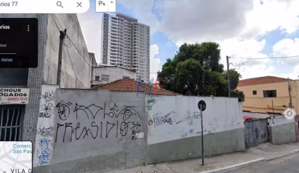Excelente terreno na Vila Gustavo, 616m² a.c., 765m² a.t., testada de 36m, Zoneamento ZEU. Estuda 50% em permuta (REF 18.108)