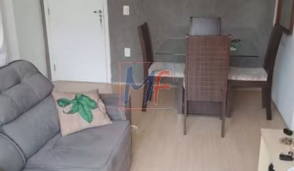 Excelente apto no Pq. Residencial da Lapa, 51m² a.u., 2 dormitórios (1 suíte), sala, cozinha, área de serviço, sacada, 1 vaga, lazer (REF 18.515)