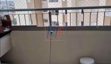 Excelente apto no Jaçanã, com 83m² a.u., 3 dormitórios (1 suíte), sala, cozinha, área de serviço, varanda, 1 vaga, lazer (REF 18.601)