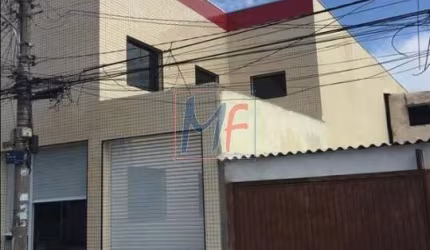 Excelente prédio comercial na Vila Rio Branco, com 588m² a.u., 194m² a.t., 3 pavimentos, 8 vagas. Zon ZM - Prox. Av. São Miguel (REF 18.657)