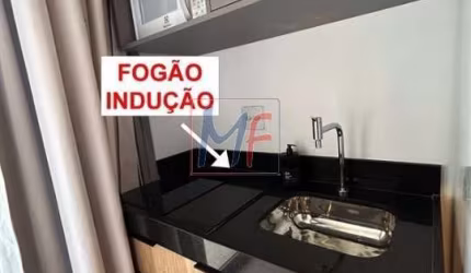 Excelente apto Moema, 21m² a.u., 1 dormitório, cozinha, varanda, recepção concierge 24 hs, lazer . Prox. Shopping Ibirapuera (REF 18.871)