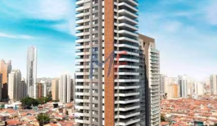 Excelente apto no Tatuapé, com 374m² a.u., 4 dormitórios (4 suítes), sala, cozinha, lavanderia, terraço, depósito, 6 vagas, lazer (REF 18.918)