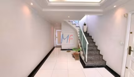 Excelente sobrado na Vila Mafra, com 118 m² a.u., 2 dormitórios, sala, cozinha, escritório, sacada, churrasqueira, 4 vagas ZM . (REF 18.969)