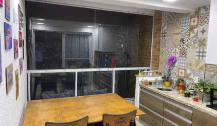 Excelente apto em Osasco/SP, com 100m² a.u., 3 dormitórios (1 suíte), sala, cozinha, lavanderia, varanda gourmet, 2 vagas, lazer (REF 19.185)