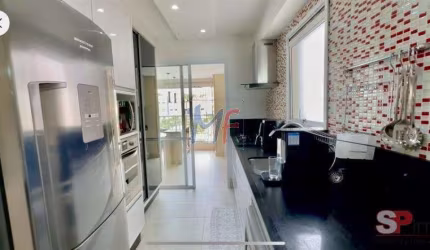 Excelente apto na Vila Ester, 133m² a.u., 3 dormitórios (3 suítes), sala, cozinha, escritório, varanda gourmet, 2 vagas, lazer (REF 19.243)