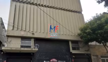 Excelente Prédio Comercial no bairro do Bom Retiro, 1.512 m²  a.c., 500 m terreno, testada de 12,20 m. ZONEAMENTO: ZDE-1. REF: 19.355